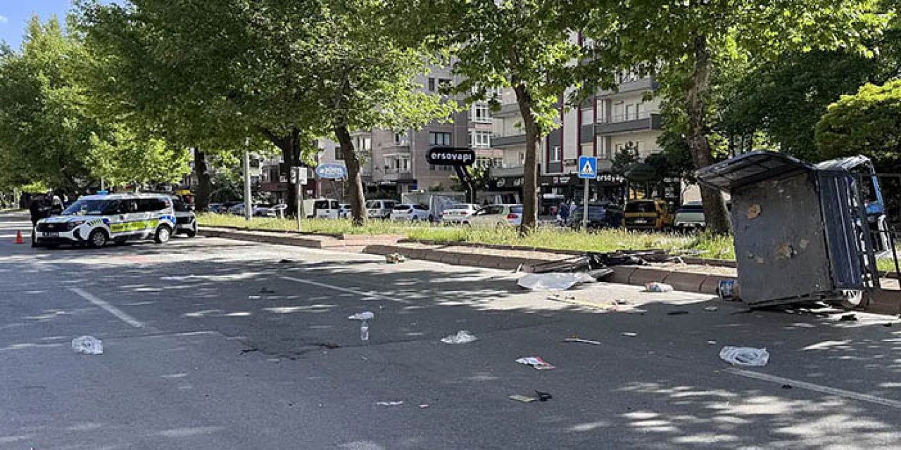 Otomobil ile moped çarpıştı: 5 yaralı