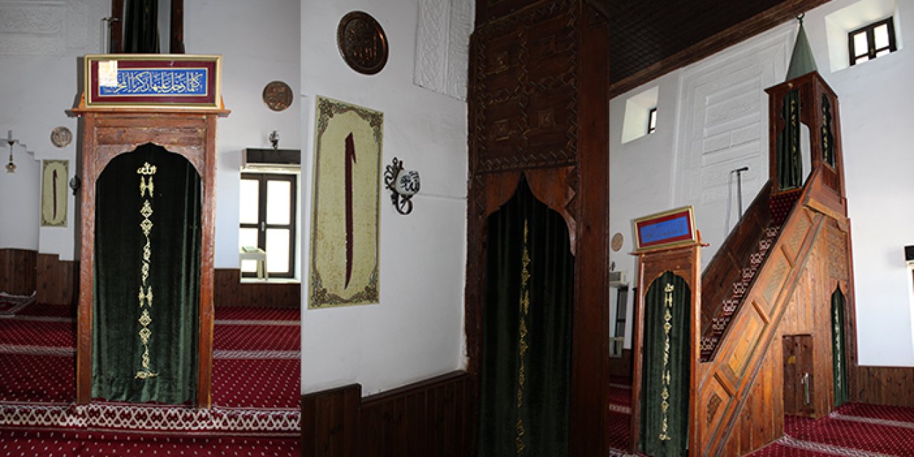 Leblebicioğlu Camii zamana meydan okuyor: Şerefesiz minaresi ve yüksek mihrabıyla dikkat çekiyor