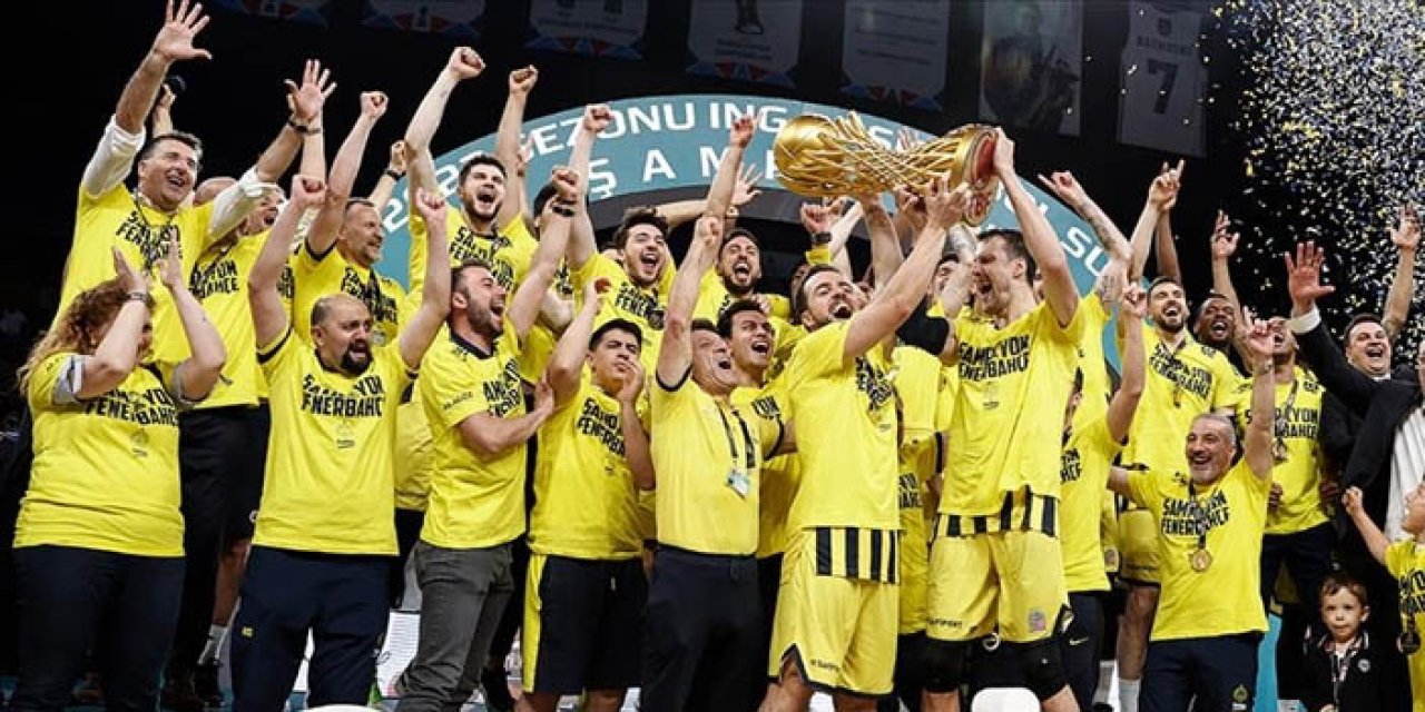 Basketbol Süper Ligi'nde şampiyon Fenerbahçe