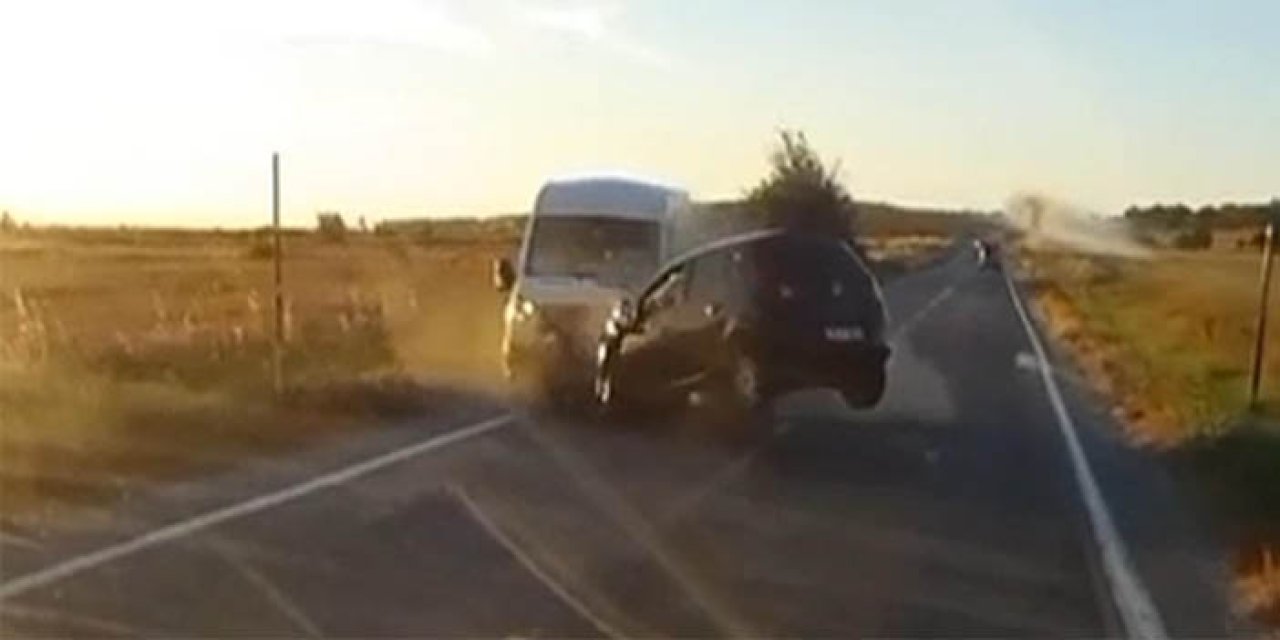 Tekirdağ'da trafik kazası: 1 ölü, 2 yaralı