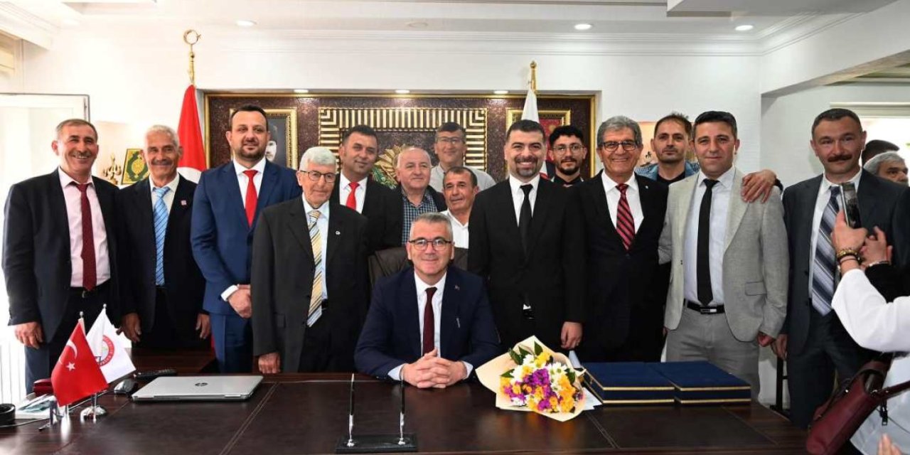 Seydişehir'de Şehit Babaları Ziyardet Edildi