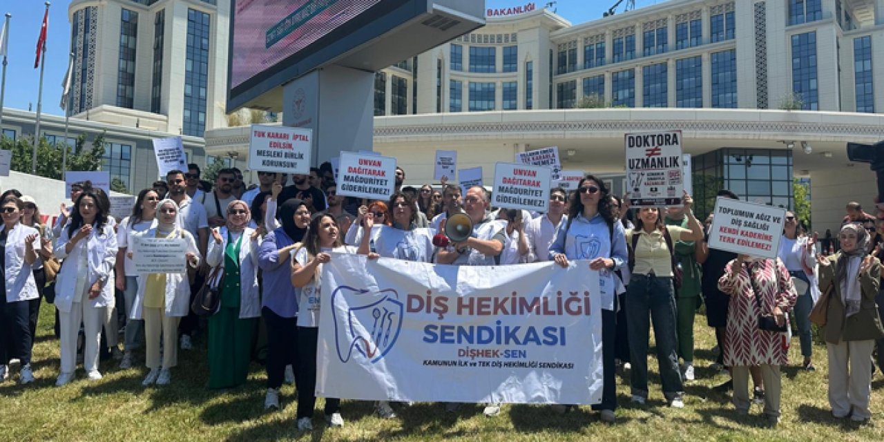 TUK’un uzmanlık kararına DİŞHEK-SEN’den tepki: Geri çekilmezse hukuki süreç başlatılacak