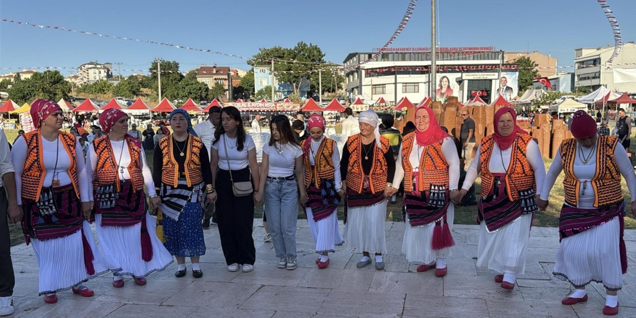 Tekirdağ'da Geleneksel Yayla Şenlikleri renkli görüntülerle başladı