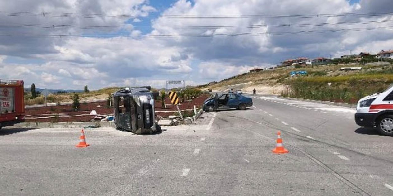 Çorum’da trafik kazası: 2'si ağır, 5 yaralı