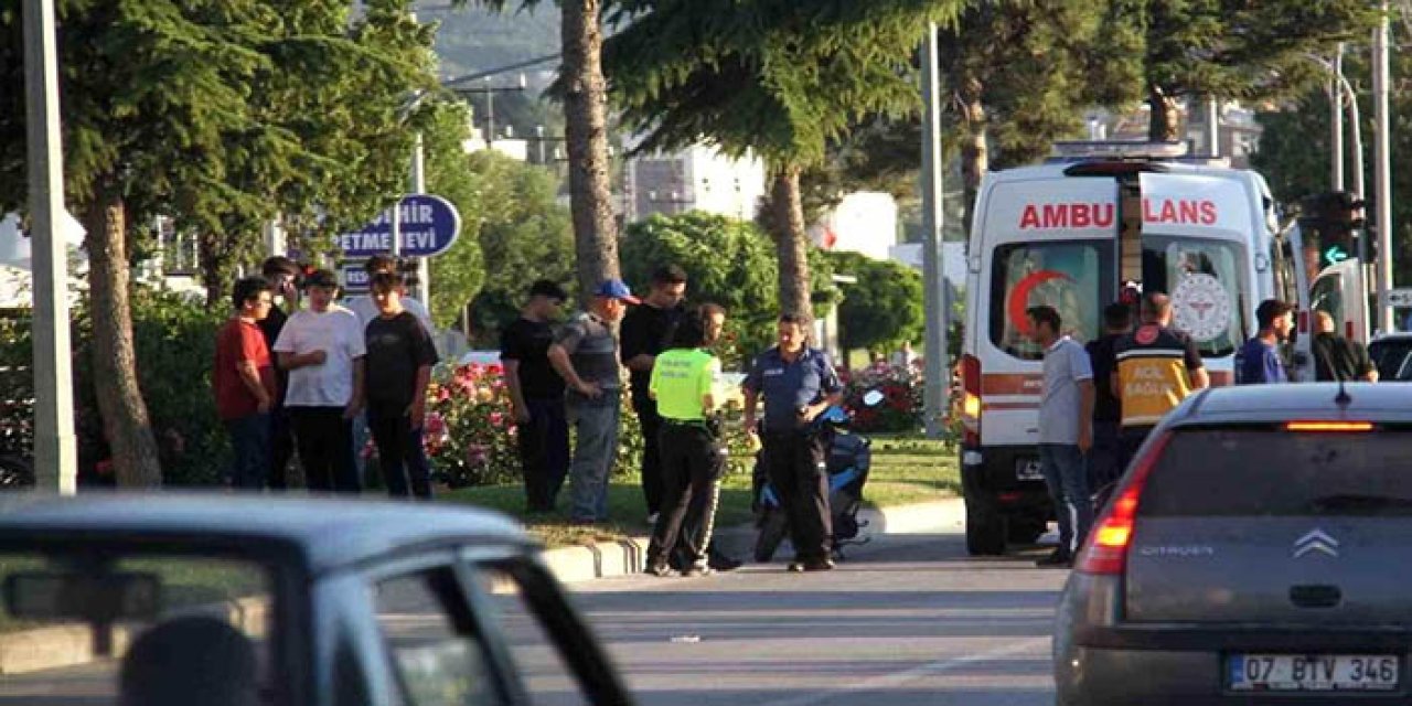 Kaza sonrasında dili boğazına kaçan çocuğu vatandaş kurtardı