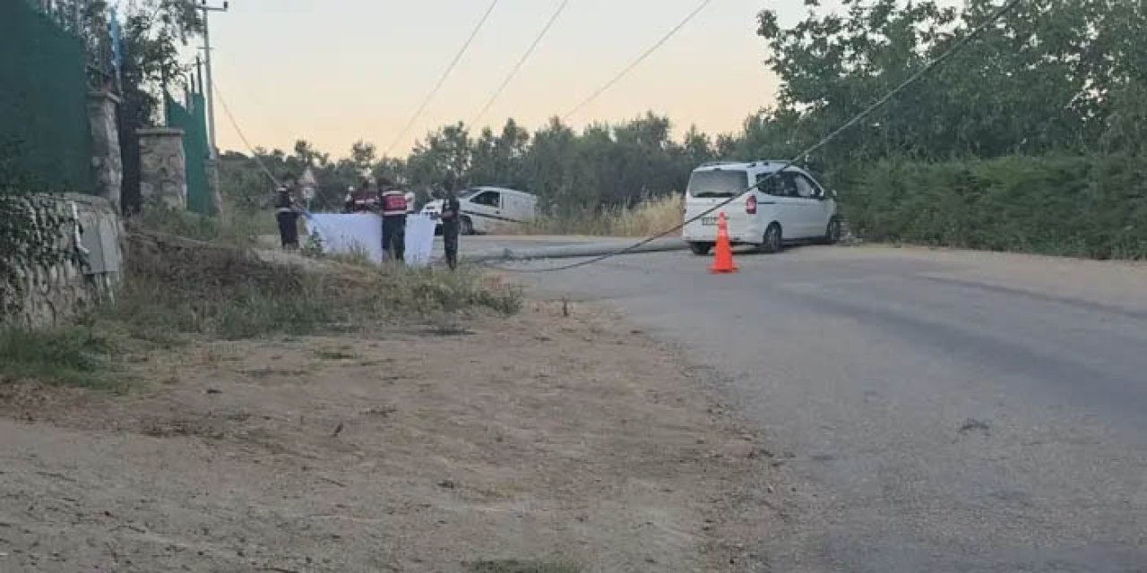 Kaza yapan sürücüye yardıma giderken elektrik akımına kapılıp öldü