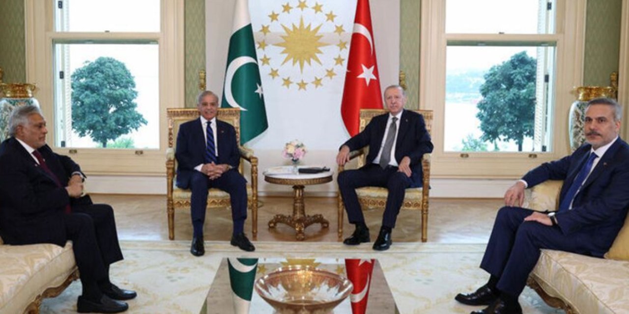 Cumhurbaşkanı Erdoğan Pakistan Başbakanı Şerif’le görüştü