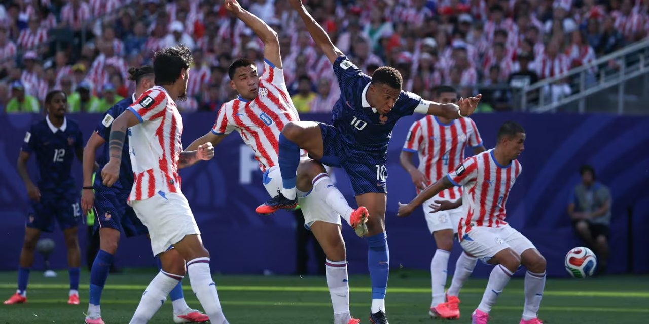 Paraguay’ı 1-0 mağlup eden Fransa çeyrek finalde