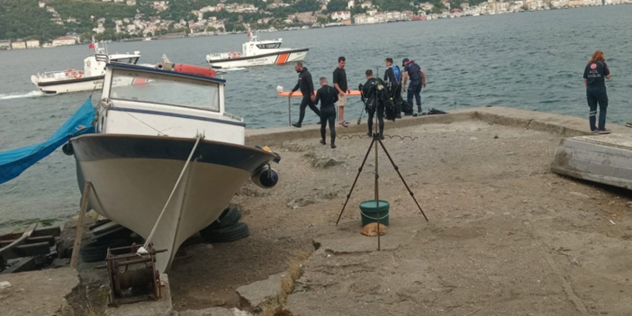 Üsküdar sahilinde denizde erkek cesedi bulundu