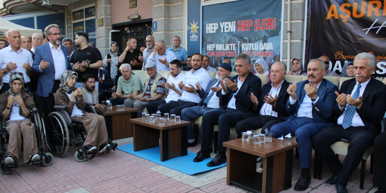AK Parti Mamak’ta muharrem bereketi paylaşıldı: Aşure kazanları birlik için kaynadı
