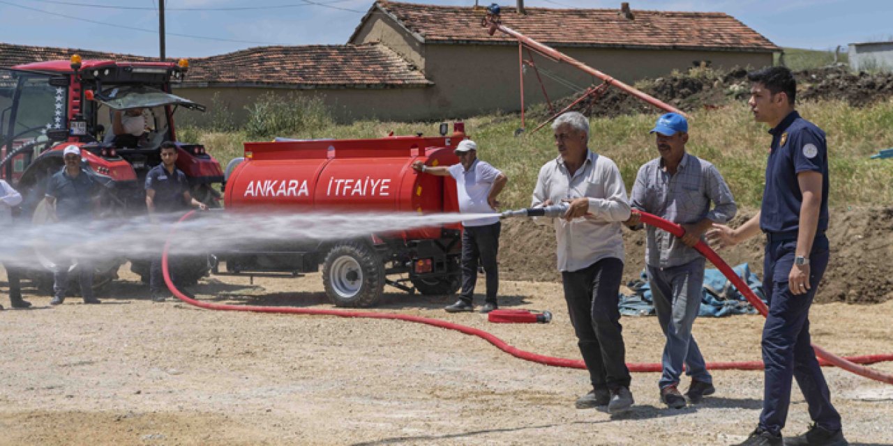 ABB’den kırsaldaki vatandaşlara itfaiye desteği