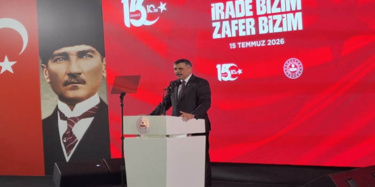 Bakan Çiftçi: 15 Temmuz, milletimizin hafızasına şanla ve şerefle yazılmış bir tarihtir