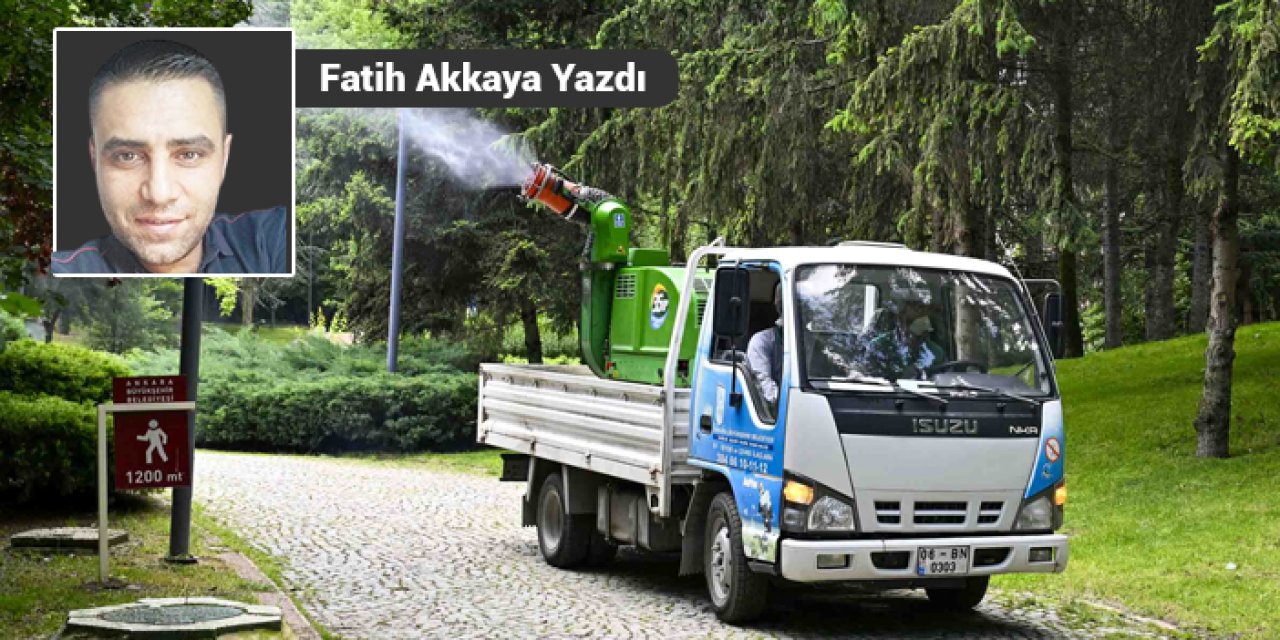 Ankara Büyükşehir’den faydalı böcek atağı