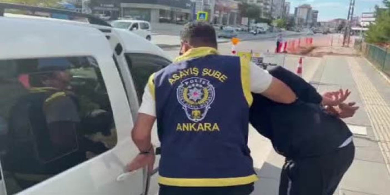 Ankara'da kuyumcuda silahlı soygun gerçekleştiren kişi yakalandı