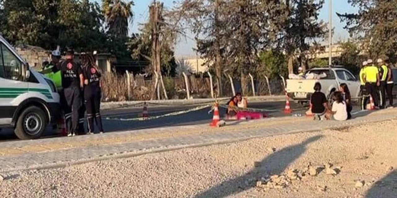 Antakya'da 11 yaşındaki çocuk kamyonetin çarpması sonucu hayatını kaybetti