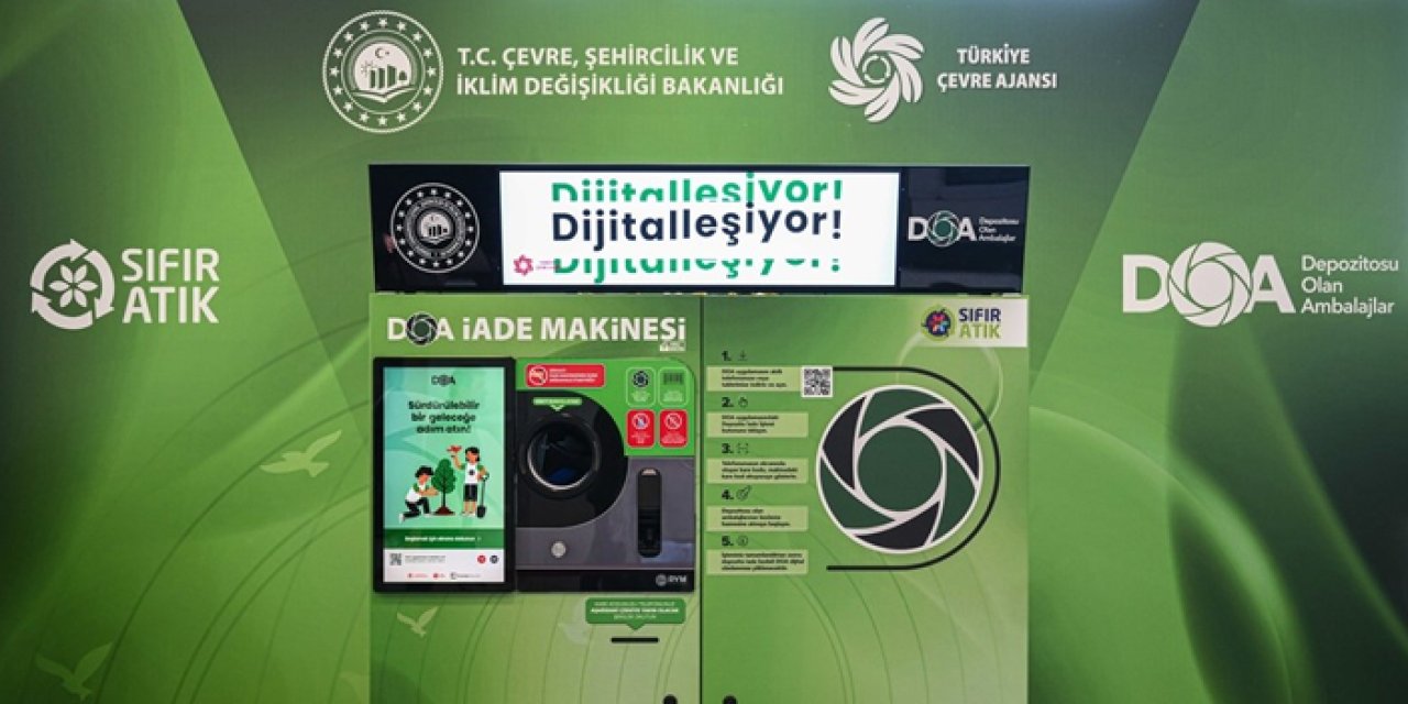 17 günde 33 milyon ambalaj geri kazanıldı! DOA sistemi Türkiye genelinde hızla yaygınlaştı