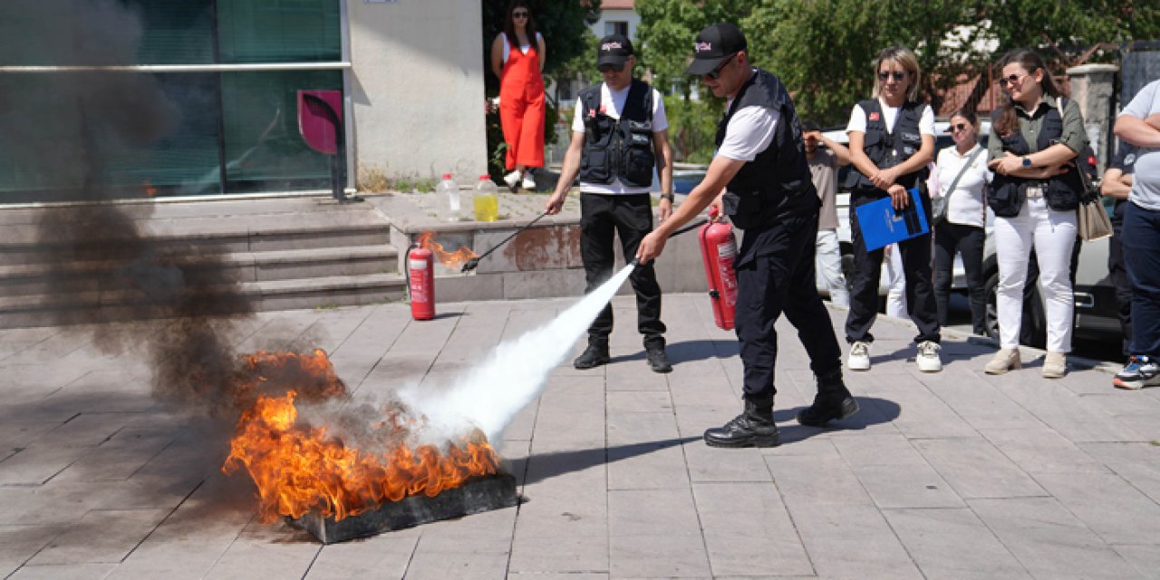 Keçiören'de afet seferberliği! Belediye personeli acil durumlara karşı eğitimden geçti