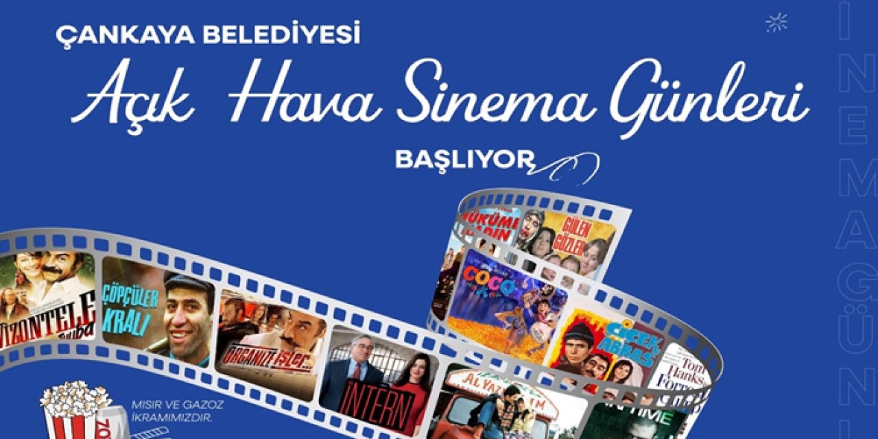 Çankaya'da yaz akşamları beyaz perdeyle renklenecek