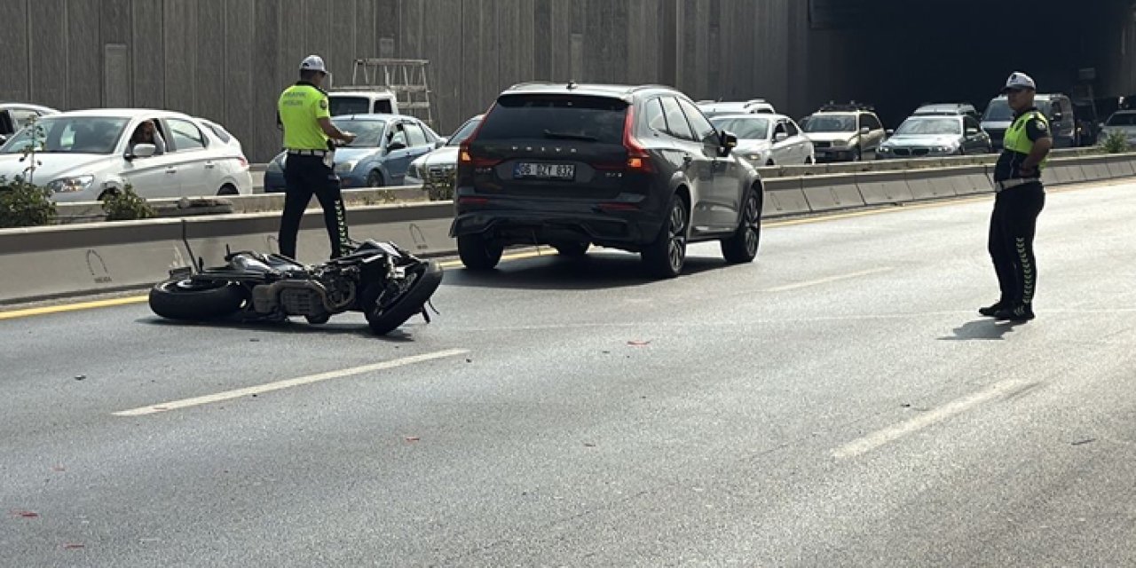 Altındağ’da kontrolden çıkan motosiklet sürücüsü vefat etti