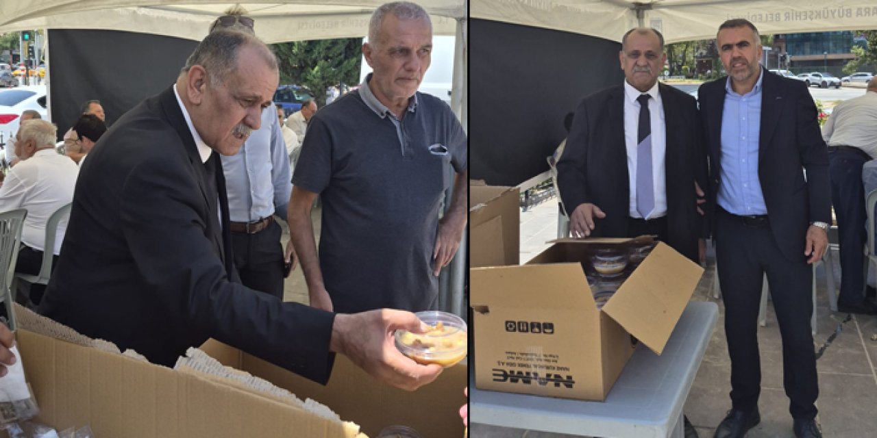 TULPAR Derneği Mamak’ta 3 bin kişilik aşure dağıttı