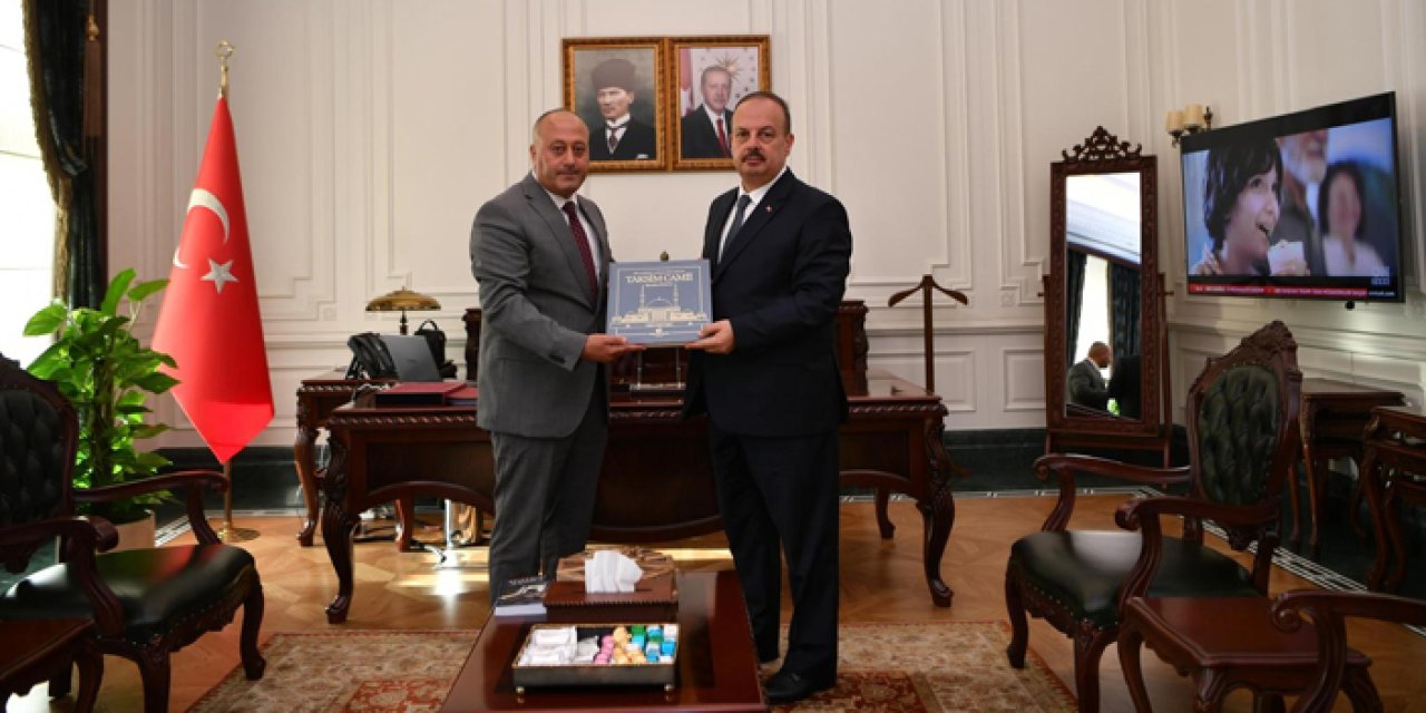 BİK Ankara Bölge Müdürü Çelik, Ankara Valisi Canbolat’ı ziyaret etti