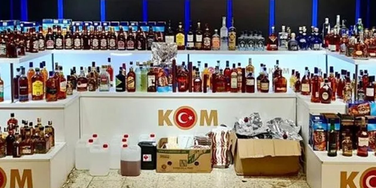 Yılbaşından bugüne yüz binlerce litre sahte içkiye el konuldu