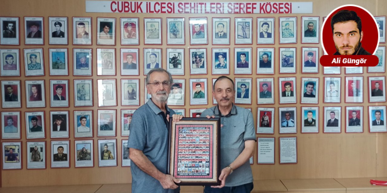 80 şehidin portresi aynı çatıda buluştu