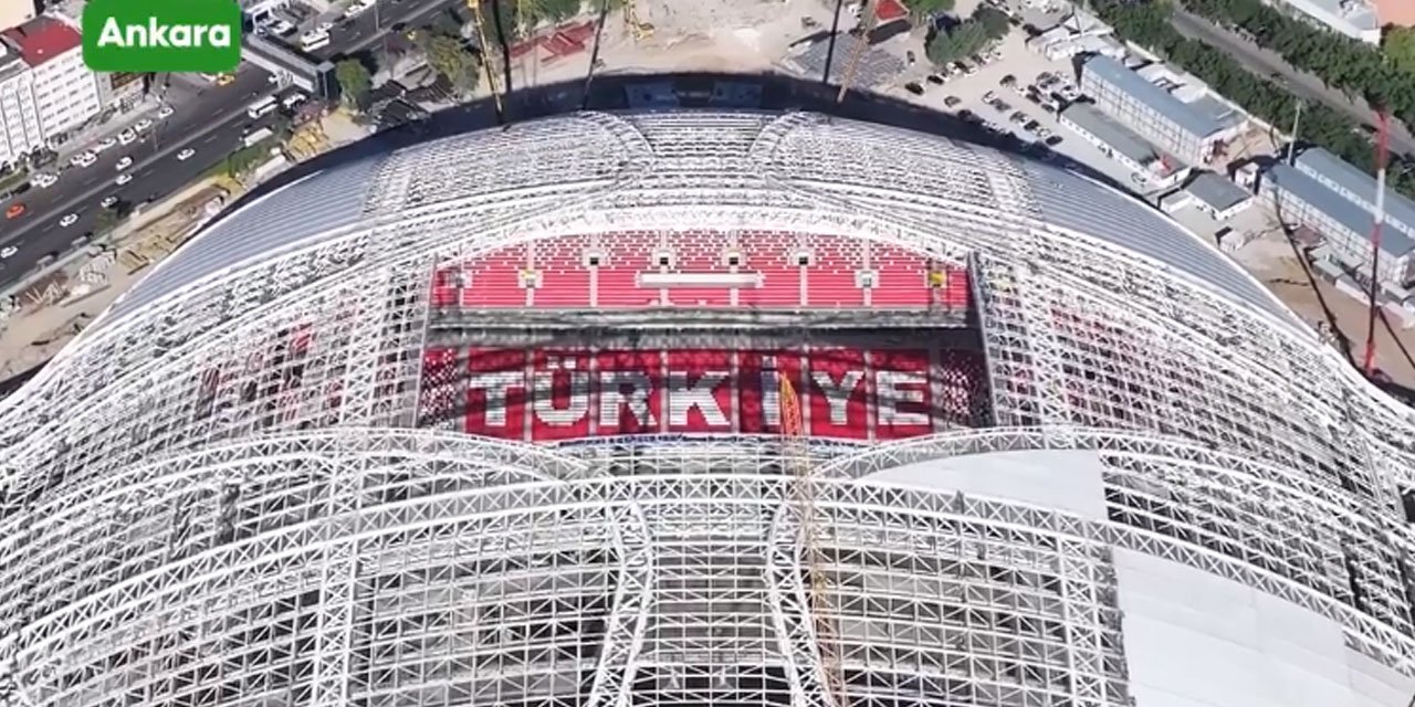 Yeni 19 Mayıs Stadyumunda koltuklar yerleştiriliyor