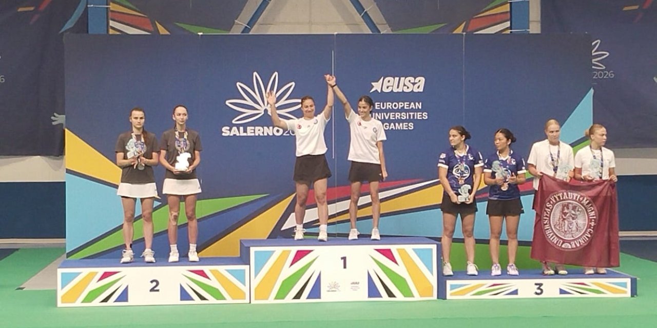 Gazi Üniversitesi, Avrupa Üniversite Oyunları badminton branşında şampiyon oldu