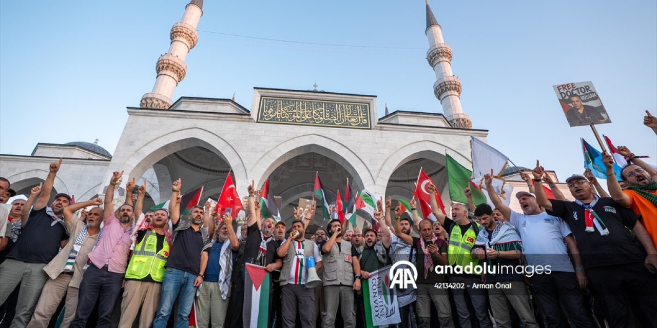 Bosna Hersek'ten hareket eden "Filistin Konvoyu" Ankara'ya ulaştı