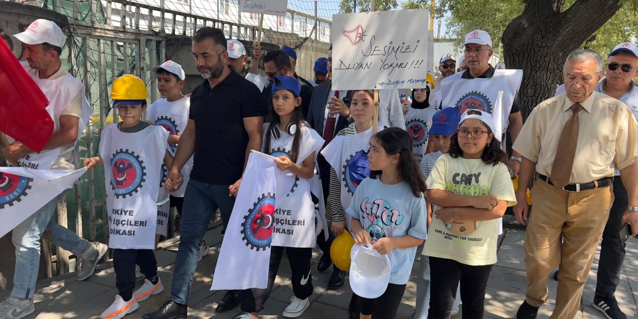 Madenciler Ulus'tan Ankara Garı'na yürüdü