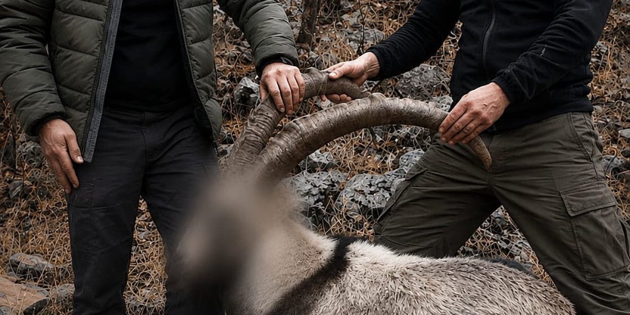 6 yıl önce yasa dışı yaban keçisi avlayan 2 kişiye para cezası