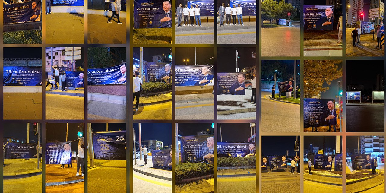 Ak Parti Etimesgut Teşkilatından 14 Ağustos hazırlığı