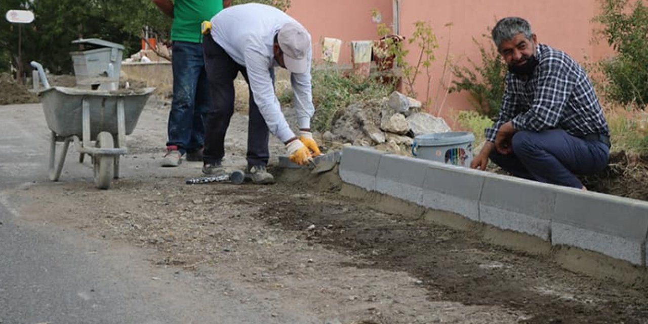 Elmadağ Belediyesi yol ve kaldırımları yenileyecek