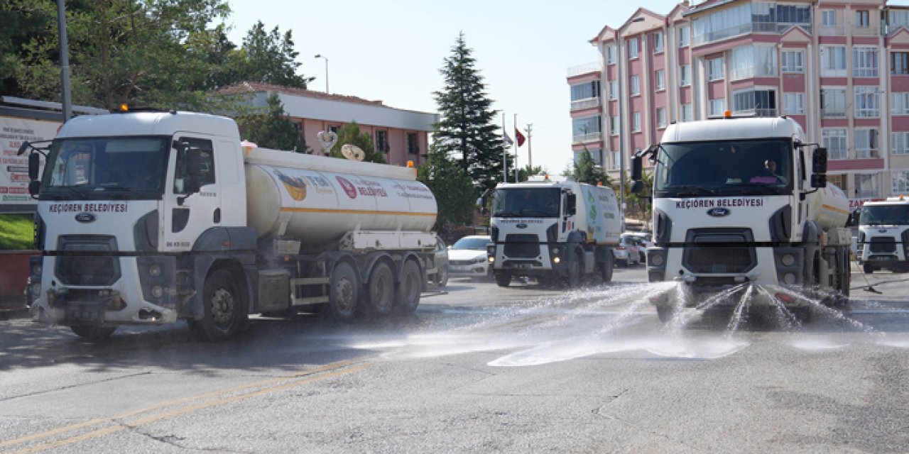 Keçiören’de temizlik seferberliği başlatıldı