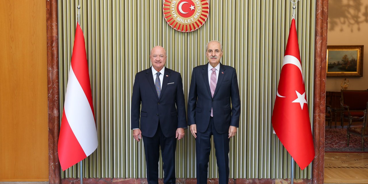TBMM Başkanı Kurtulmuş, Avusturya Şansölyesi Stocker’i kabul etti