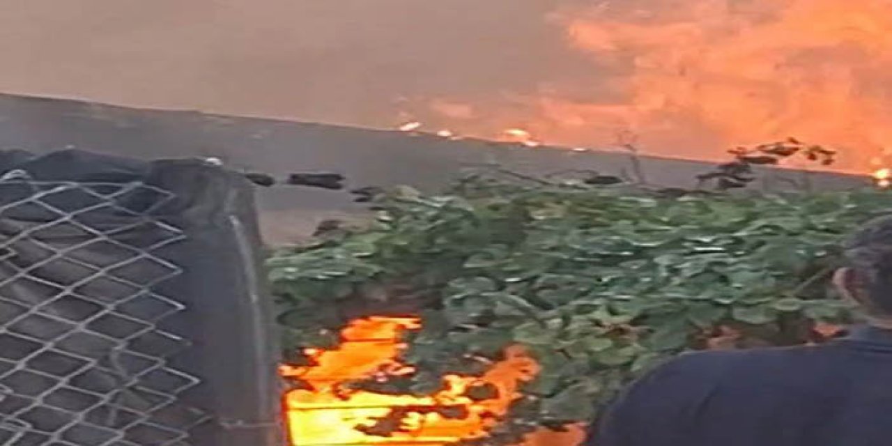 Mersin'de Aile Tartışması Yangınla Bitti