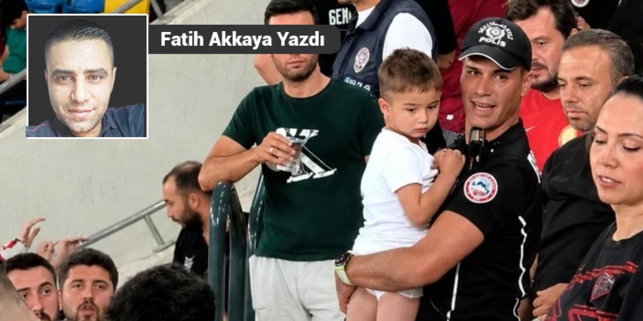 Sahada kazandı tribünde kaybetti
