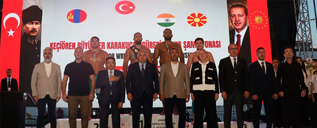 Ankara’da karakucak zirvesi: 33 ülkeden 165 sporcu yarıştı