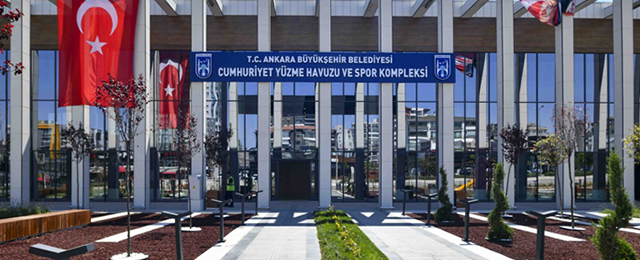 Başkente dev spor kompleksi! Cumhuriyet Yüzme Havuzu kapılarını açtı