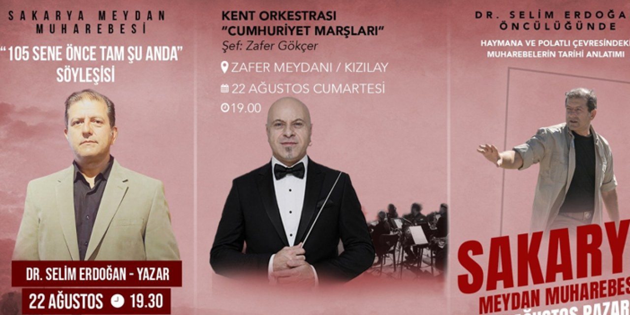 Sakarya Zaferi’nin 105’inci yılı Ankara’da anılacak