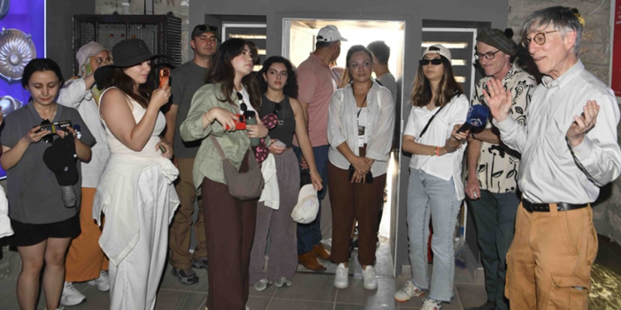 Ankaralı gençler Gordion’da tarihin izini sürdü