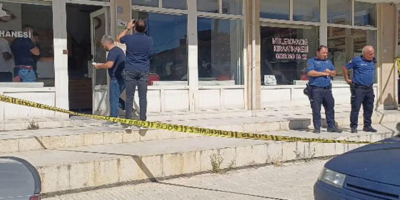 Çorum'da kıraathanede bıçaklı kavga; 1 ölü, 1 yaralı