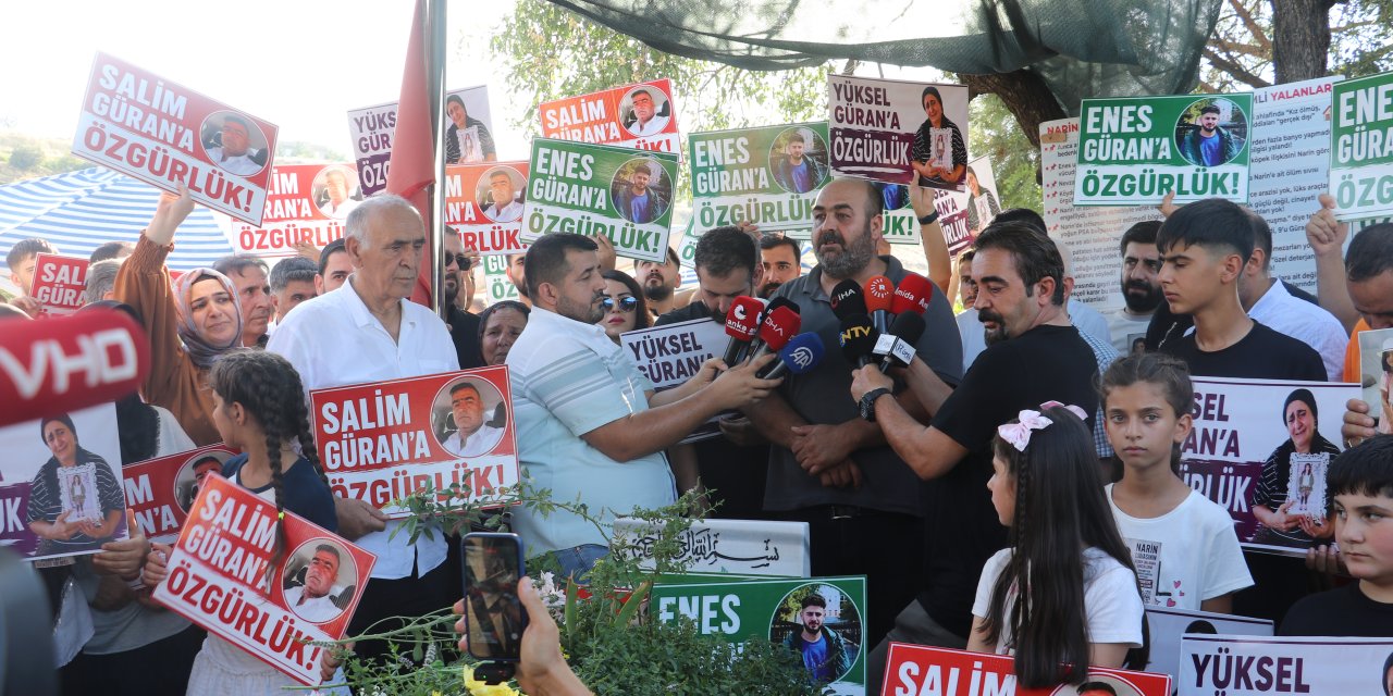 Narin Güran’ın kayboluşunun 2’nci yılında mezarı başında mevlit okundu