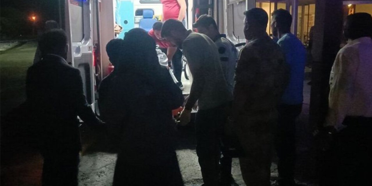 23 yaşındaki gencin kolu patoza sıkıştı