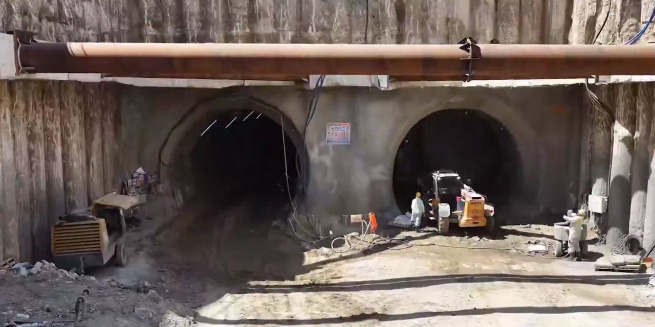 Mamak Metrosu inşaatı tüm hızıyla sürüyor: Büyükşehir video paylaştı