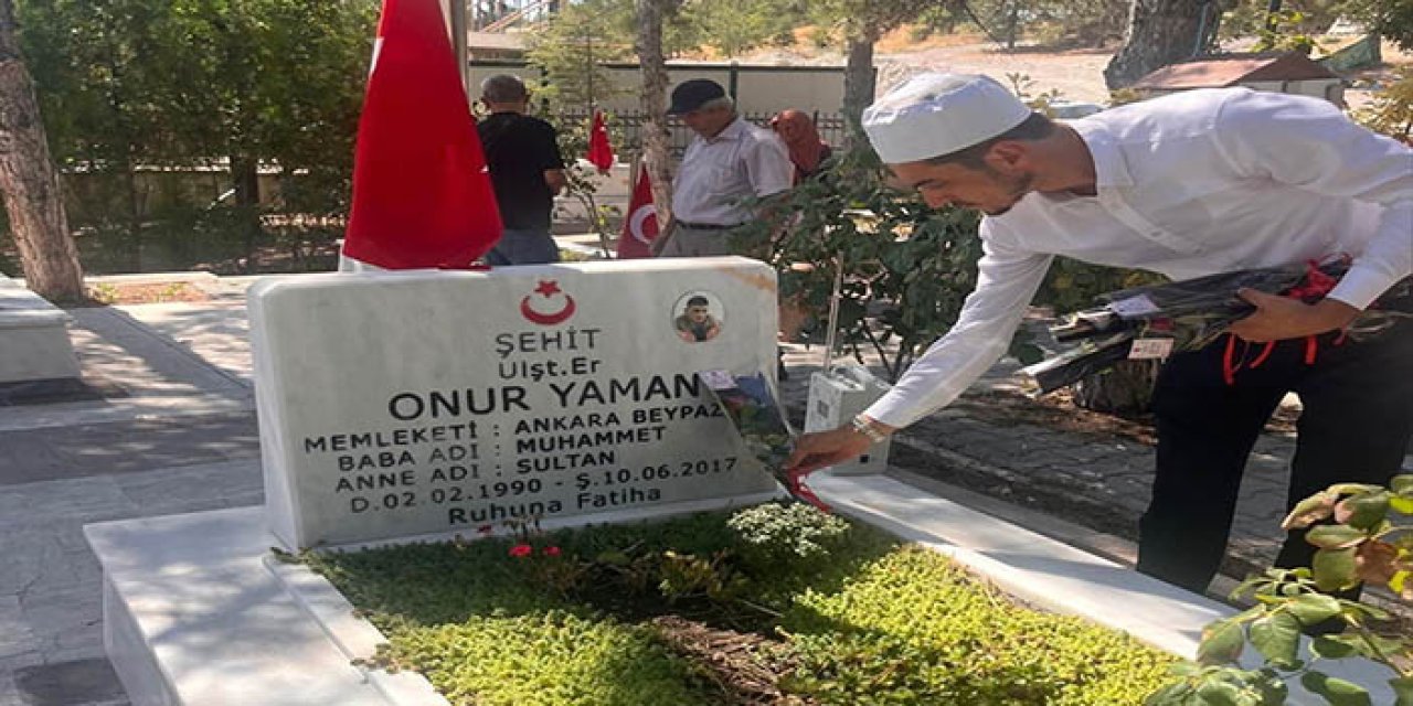 Beypazarı'nda şehitler için Mevlid-i Nebi duası