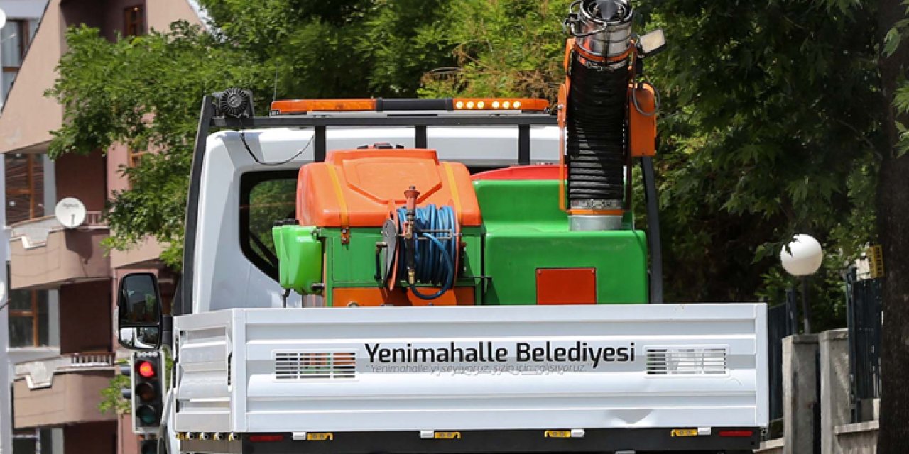 Yenimahalle Belediyesi’nden ilaçlama filosuna takviye hamlesi