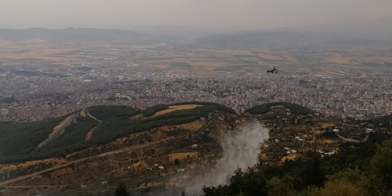 Kahramanmaraş'ta orman yangını kontrol altına alındı