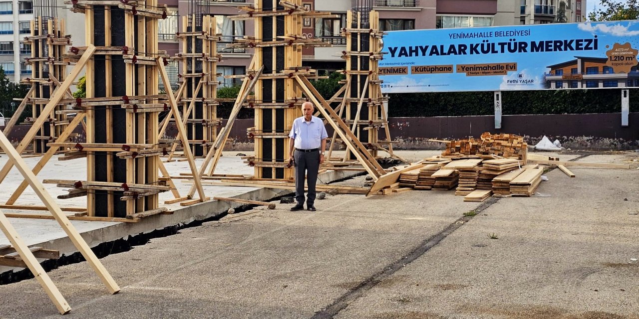 Ankara Yenimahalle’ye yeni  kültür merkezi: Ocak'ta açılıyor